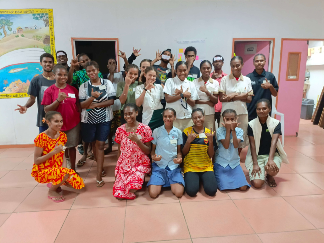 The 'yut rise up' youth advisory group are helping to shape the ‘yut rise up’ online campaign to make it relevant and appealing for Vanuatu teenagers.